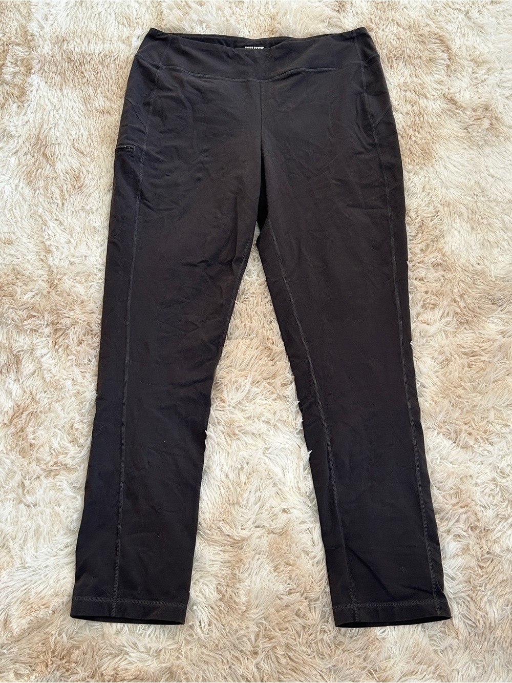 Duluth Trading Co Black Slim Active Joggers with Side Utility Pocket